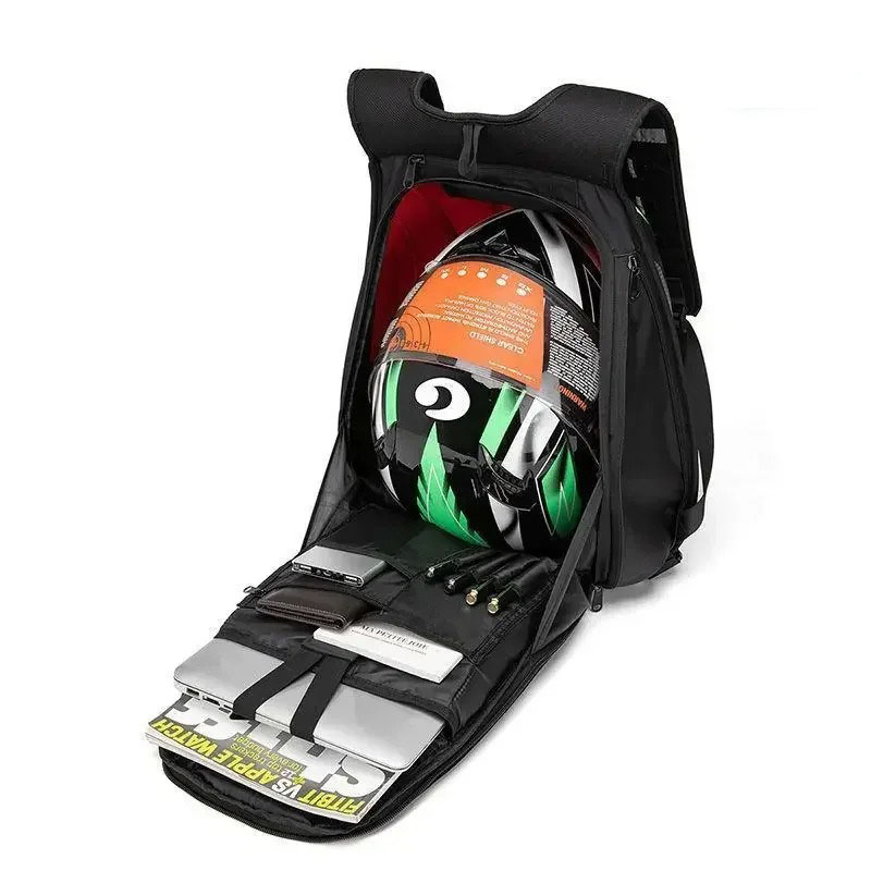 Koolstofvezel motorfiets rugza - Motorcycle Gear Backpack recensie en prijs