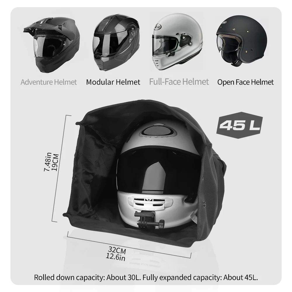 Rhinowalk Motorhelm Rugzak 45l - Motorcycle Gear Backpack recensie en prijs